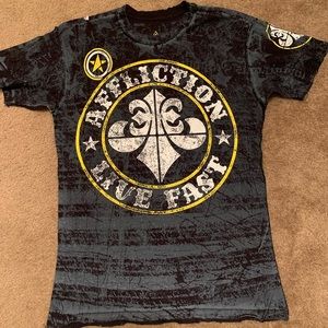 Affliction reversible tee